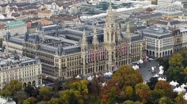 Rathaus - Predio da Prefeitura de Viena